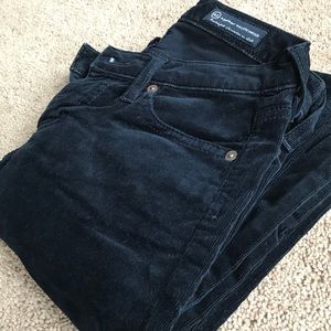 AG Adriano Goldschmied “Angel” bootcut cords -Navy